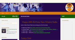 Desktop Screenshot of neworleansradio.com